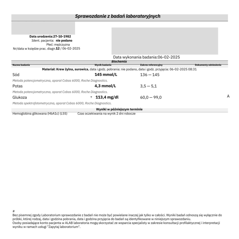 06.02.2025 SOD - POTAS - GLUKOZA